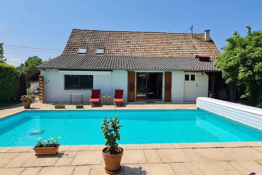 Апартаменти Alsace Bas-Rhin Logis Independant Avec Piscine Privee Alteckendorf Екстер'єр фото
